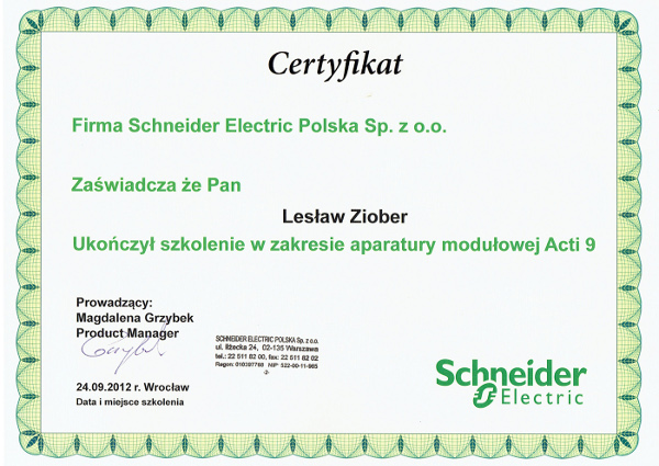 certyfikat schneider_2